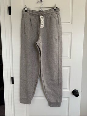 Adidas Women's Classic Gray Fleece All Szn Sweatpants (S)